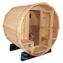 バレル型サウナS・電気ストーブ