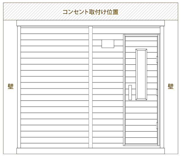 コンセント取付け位置図面